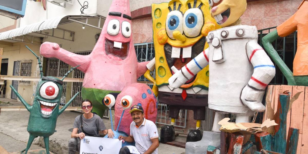 Así es el mapa de la ruta de los monigotes gigantes de Guayaquil en 2023