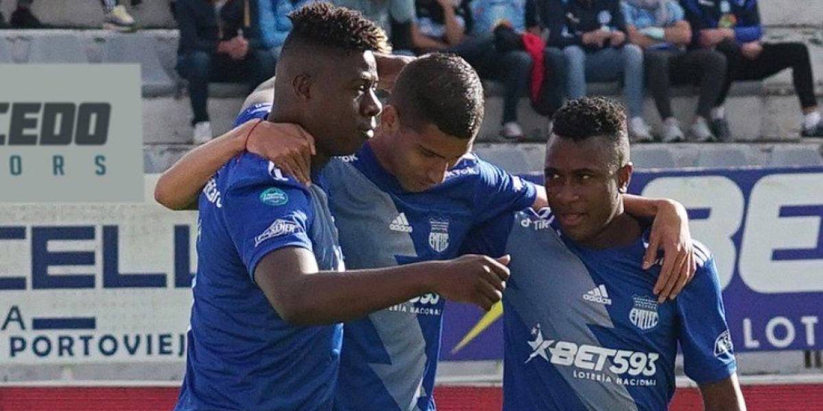 Emelec goleó 5-0 a Unión Manabita por Copa Ecuador