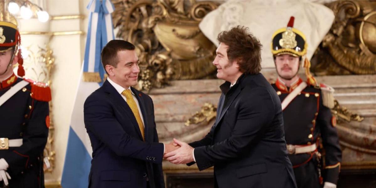 Noboa: Hay un informe de inteligencia de EE. UU. que dice que Venezuela financió gran parte de la campaña de González