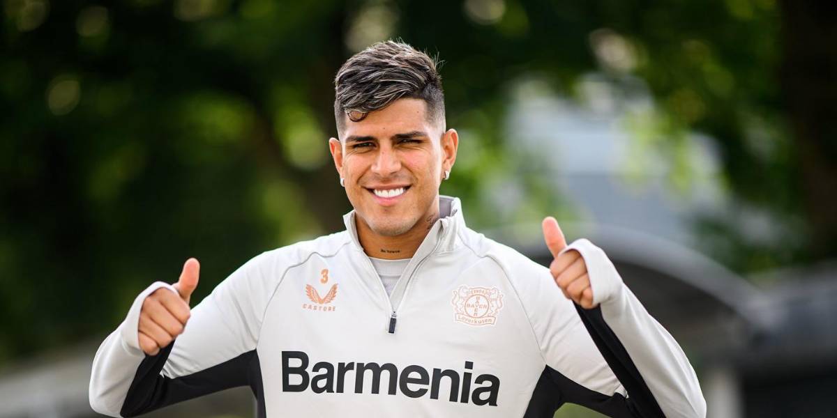 Piero Hincapié debuta en la nueva temporada de la Bundesliga con el Bayer Leverkusen