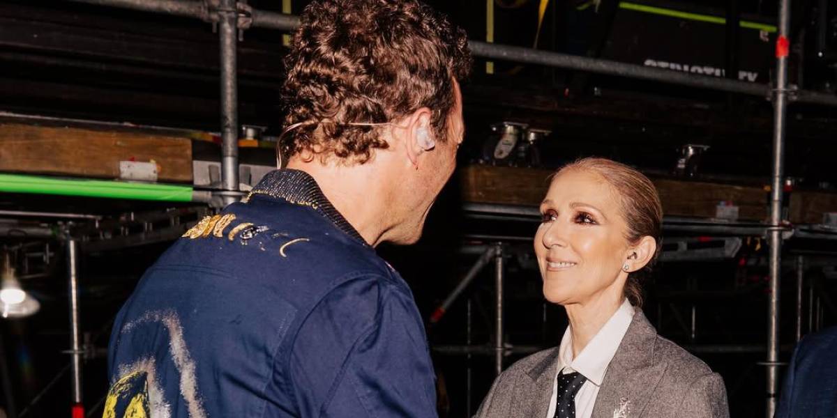 Celine Dion recibe un emotivo homenaje en un concierto de Coldplay