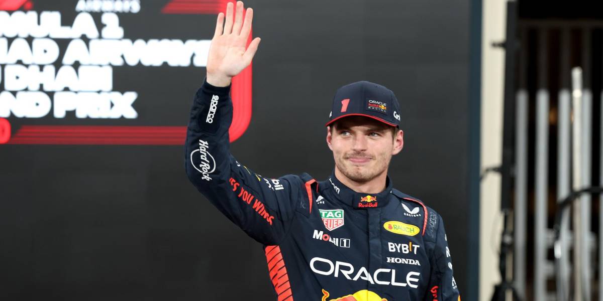 El piloto neerlandés Max Verstappen saldrá primero en el Gran Premio de Abu Dabi