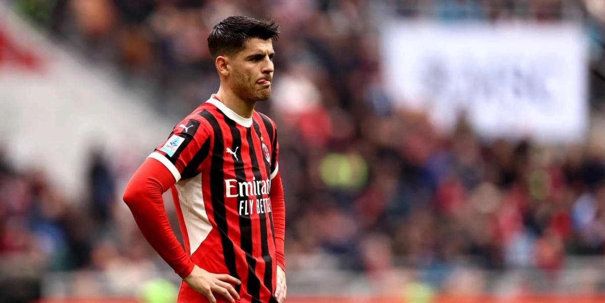El AC Milan anunció el reemplazo de Álvaro Morata