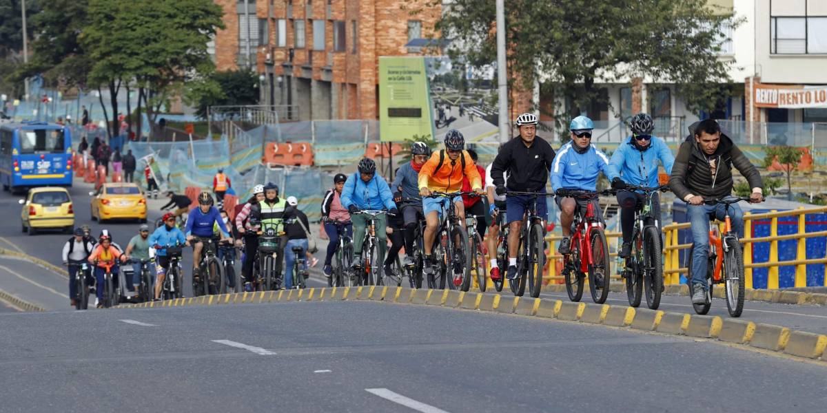 Conozca cómo se vive el día sin carro en Bogotá