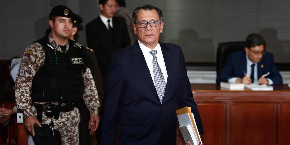 Habeas corpus de Jorge Glas se tramitará en Quito