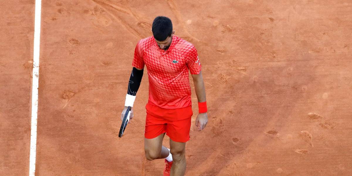 Djokovic fue eliminado del Masters 1000 de Montecarlo tras perder ante Musetti