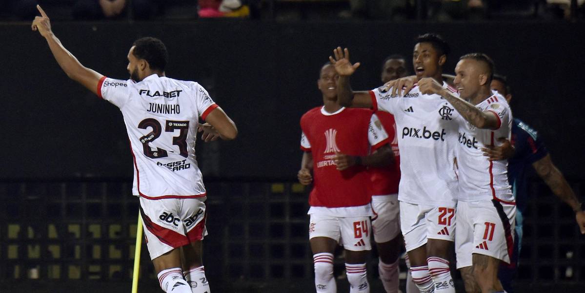 Flamengo, sin Gonzalo Plata, venció al Deportivo Táchira en su estreno en Copa Libertadores