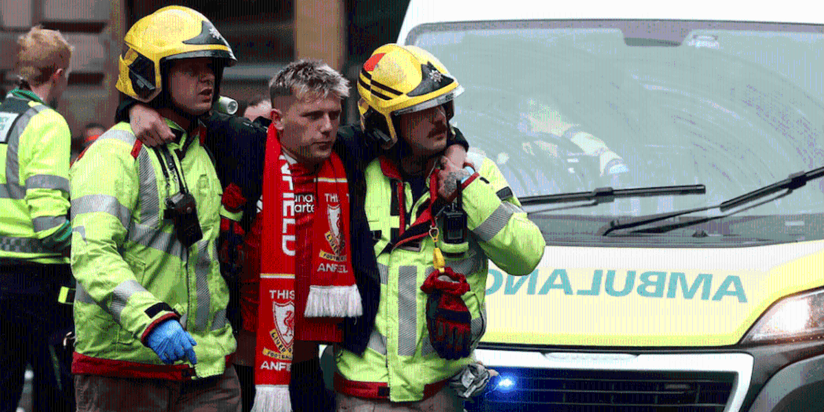 Atropello masivo en Liverpool durante festejos de título de la Premier League