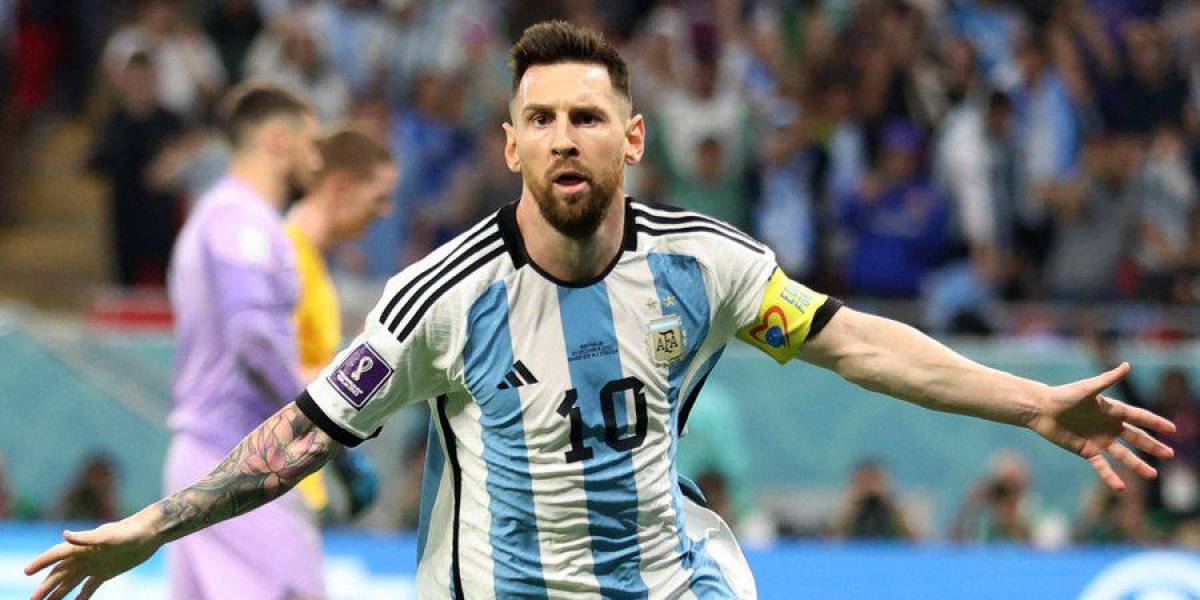 Messi igualó el récord de Gabriel Batistuta como máximo artillero argentino en un Mundial