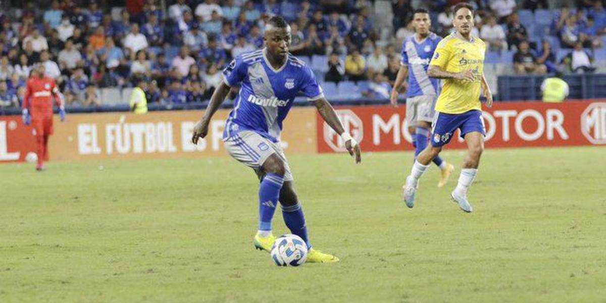 Miller Bolaños, baja en Emelec durante dos meses por una lesión en su rodilla