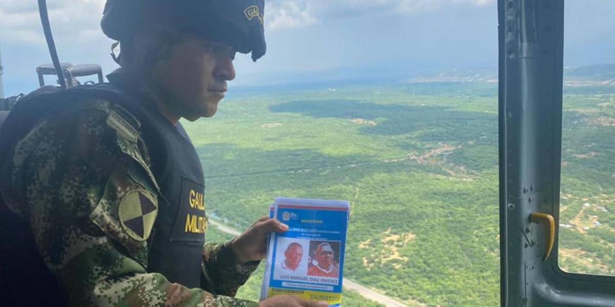 En Colombia militares refuerzan la operación de búsqueda del secuestrado padre de Luis Díaz