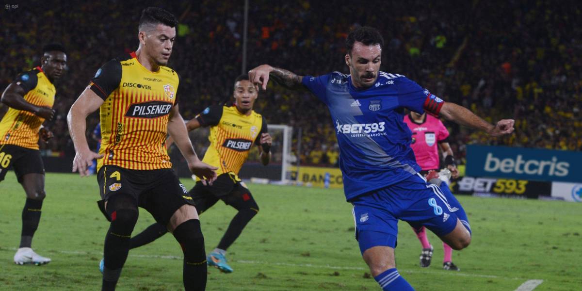 Barcelona consiguió un empate agónico ante Emelec