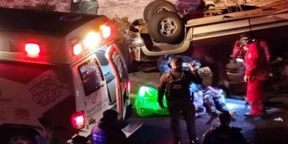 11 ecuatorianos estuvieron en el accidente de tránsito en México; 3 fallecieron