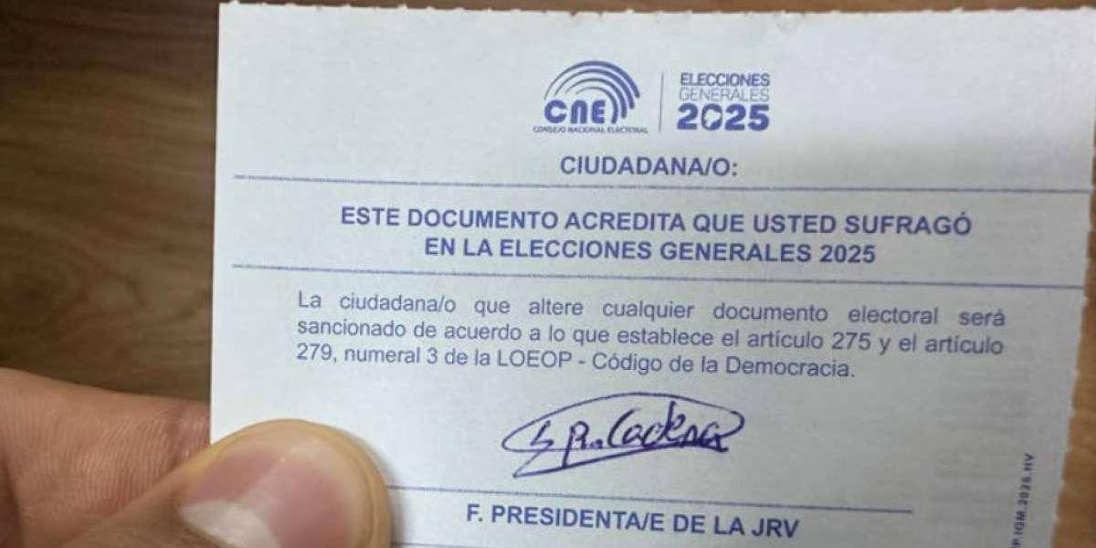 ¿Para qué trámites es obligatorio presentar el certificado de votación en Ecuador?
