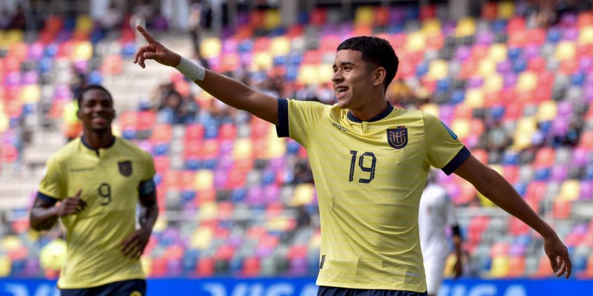 Kendry Páez es el jugador más joven en anotar un gol en la historia del Mundial Sub 20