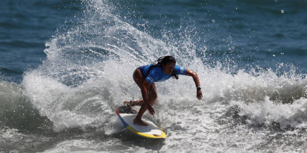 Mimi Barona cayó en la segunda ronda de surf en Tokyo 2020
