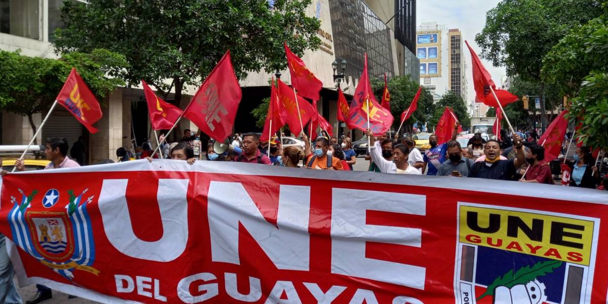 La UNE y el Frente Popular confirman nuevas movilizaciones y se unen a la CONAIE