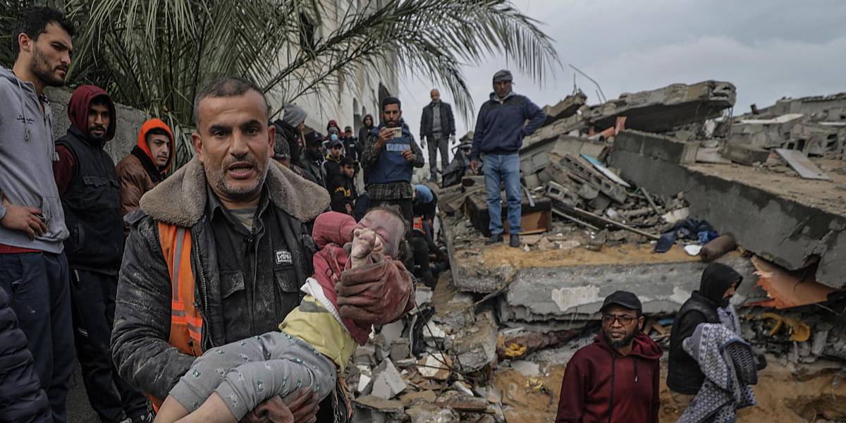 La imagen de un niño desnutrido en Gaza conmueve al mundo