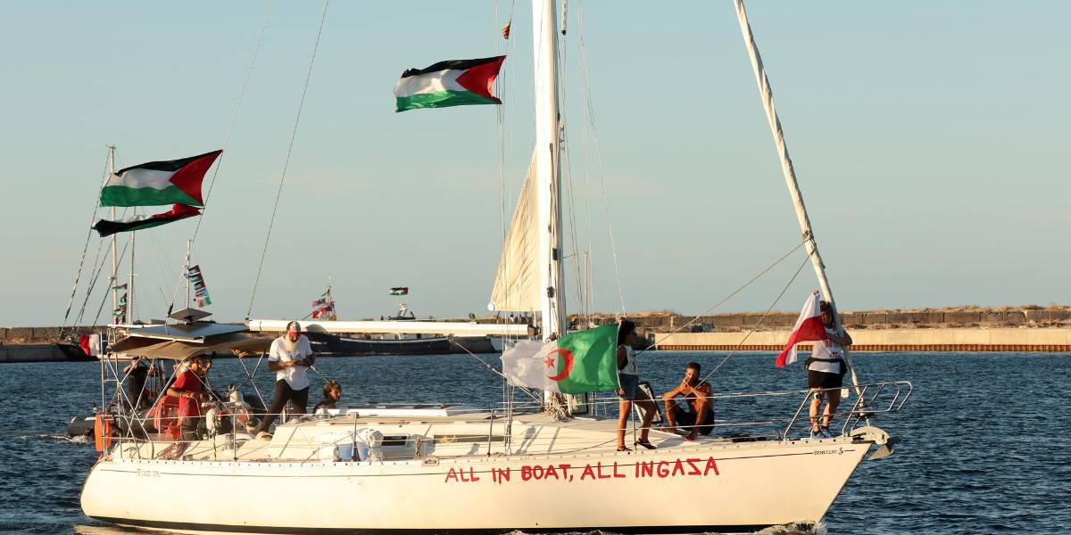 La Flotilla de ayuda a Gaza denuncia un nuevo ataque de 13 ataques de drones