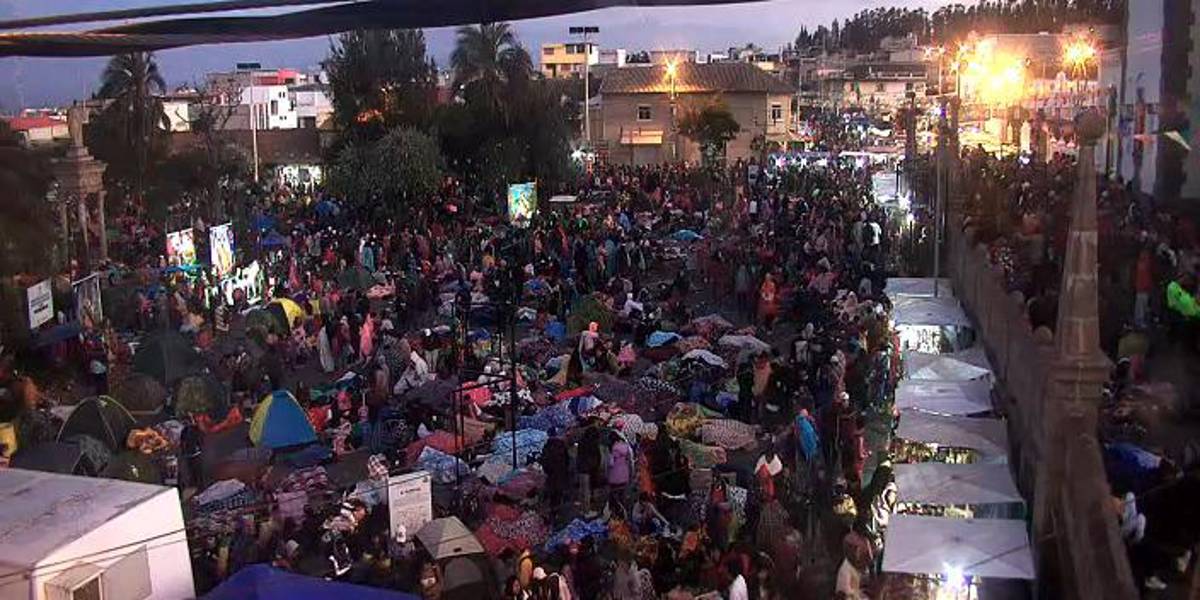 El Quinche: 791 emergencias se reportaron en la peregrinación