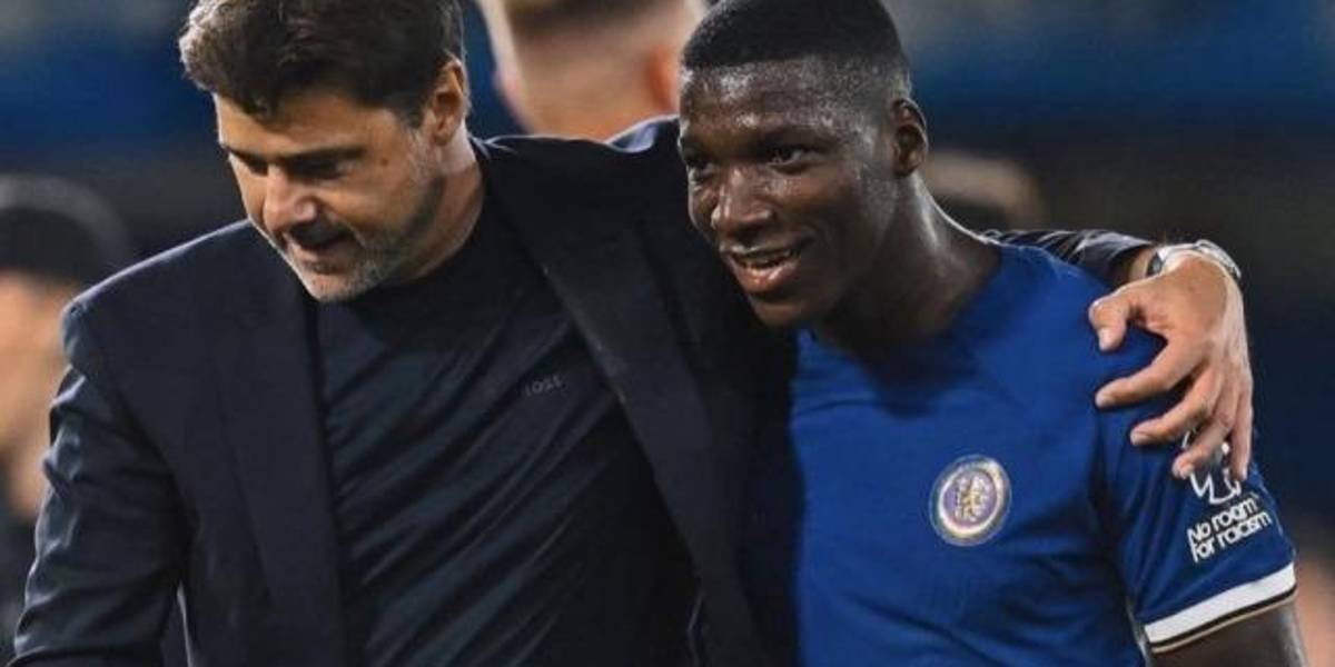 Pochettino sobre Moisés Caicedo: Sufrió una contusión, esperemos que no sea un problema mayor