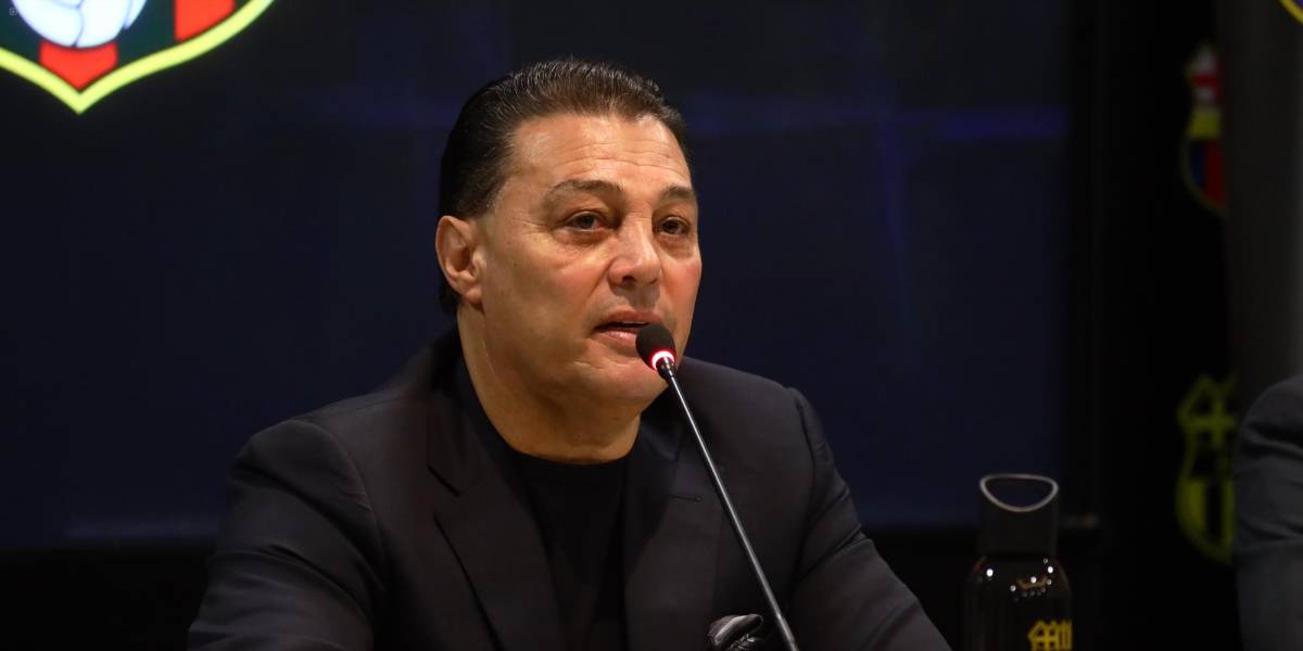 Liga Pro: Carlos Alfaro Moreno, presidente de Barcelona, habla sobre el primer triunfo en Casa Blanca