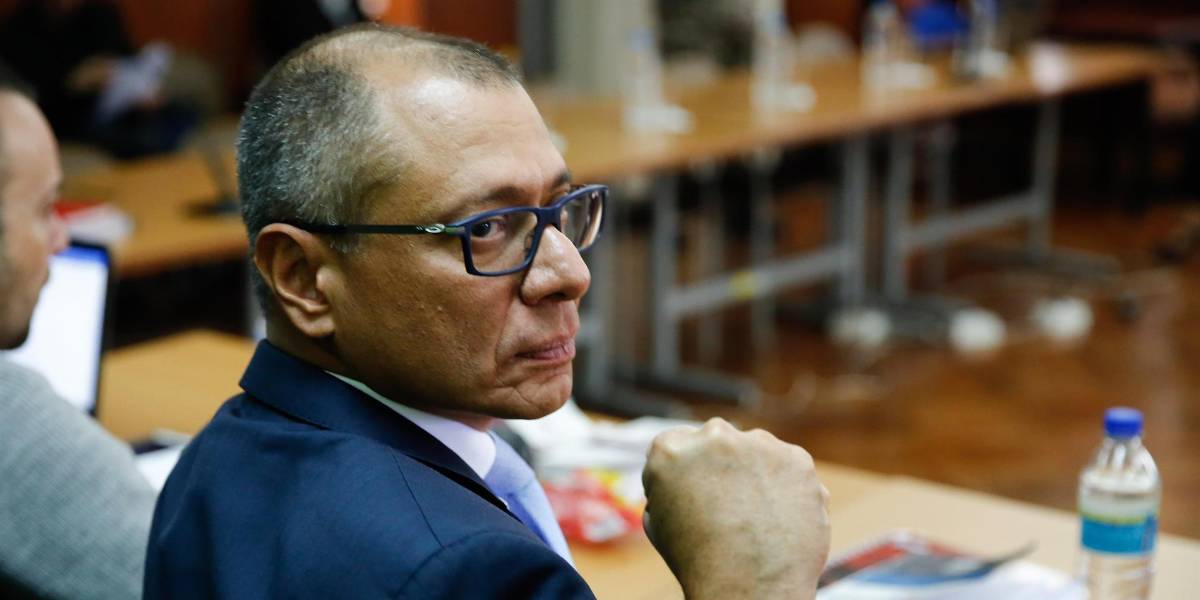Jorge Glas presenta dos nuevos pedidos de habeas corpus para intentar salir de la cárcel, esta vez en Quito