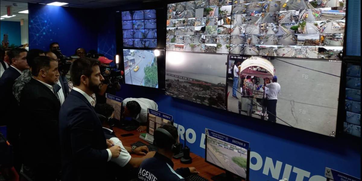 Durán estrena su centro de monitoreo con 150 cámaras de alta resolución para la seguridad y situaciones de emergencias