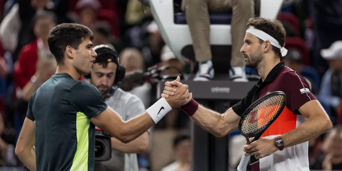 Carlos Alcaraz fue eliminado en octavos de final del Másters de Shanghái