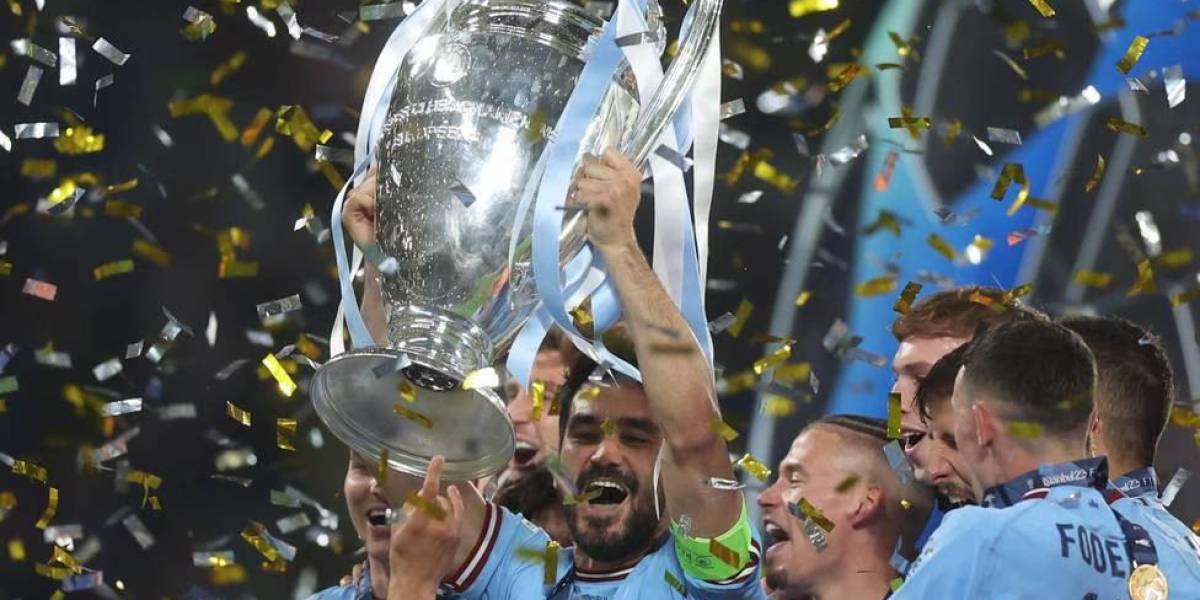Manchester City se proclama campeón de la Champions League por primera vez en su historia