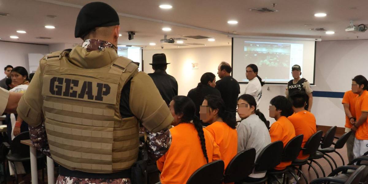 La audiencia de los 11 detenidos en Otavalo por presunto terrorismo fue suspendida