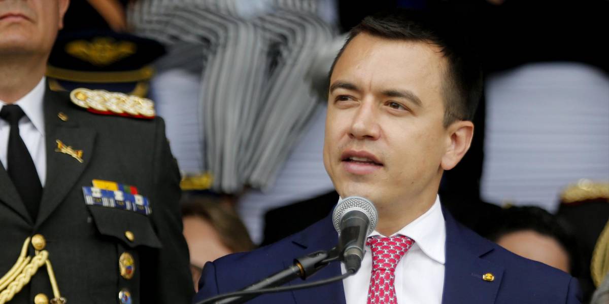 Daniel Noboa afirma que la consulta popular es la única opción que tiene el gobierno para enfrentar al crimen organizado