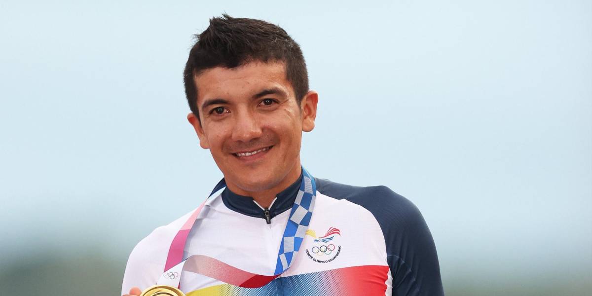 Carapaz le vuelve a dar una medalla de oro a Ecuador luego de 25 años
