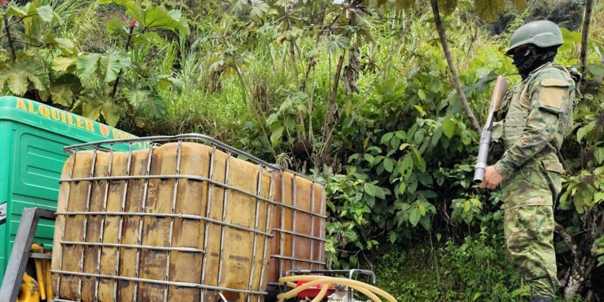 Ecuador ha decomisado más de un millón de galones de combustible en lo que va de 2025