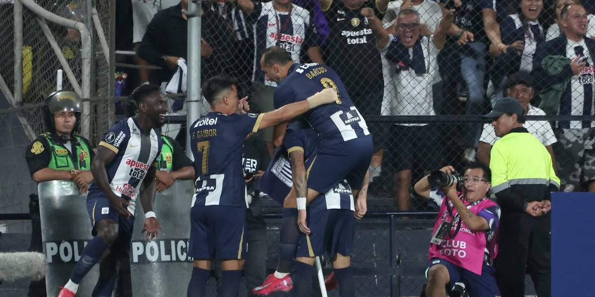 El Alianza Lima, con Gaibor y Castillo, derrotó a Boca Juniors por la fase dos de la Copa Libertadores