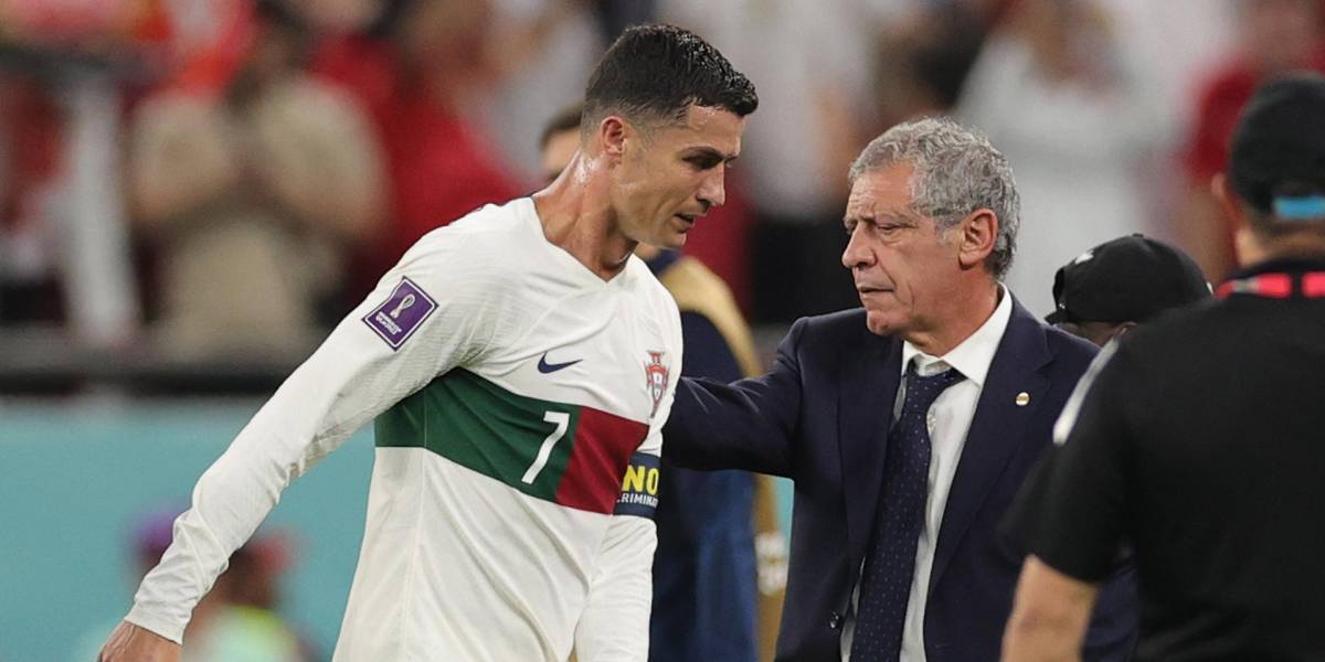 Cristiano Ronaldo se va entre lágrimas luego de la eliminación de Portugal