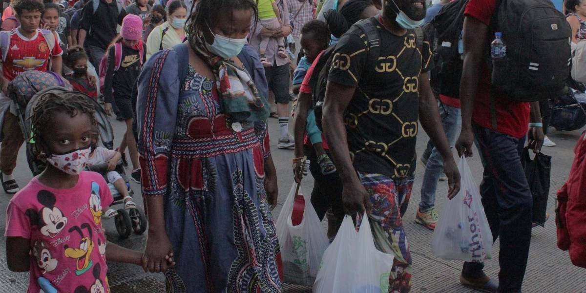 Nueva caravana de migrantes busca dejar Chiapas y llegar a Ciudad de México