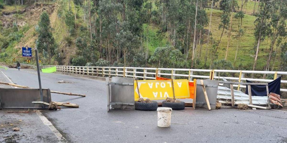 Estos son los cierres viales en Ecuador por el paro nacional este viernes 17 de octubre