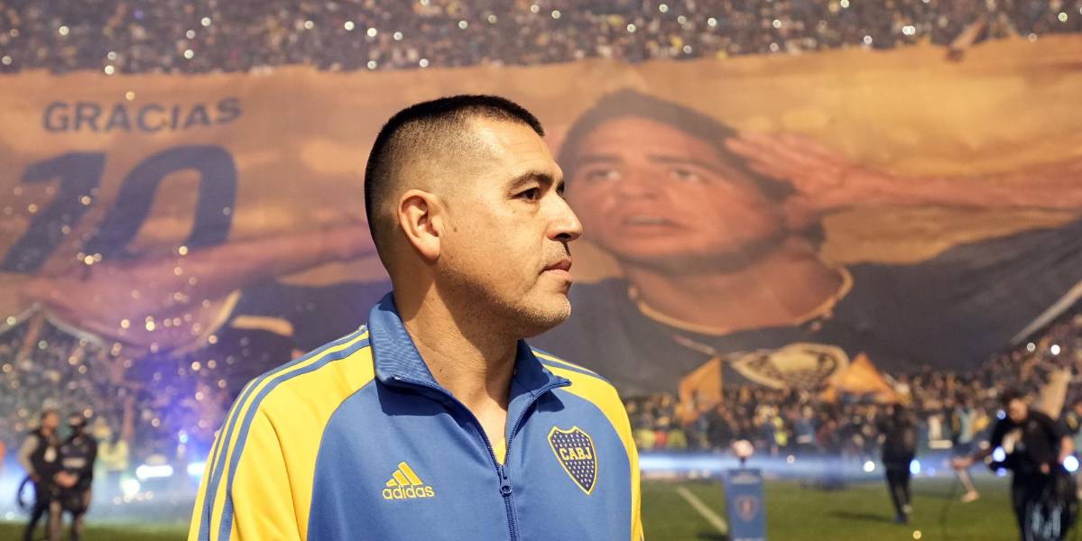 Juan Román Riquelme tuvo su partido de despedida ante una Bombonera repleta
