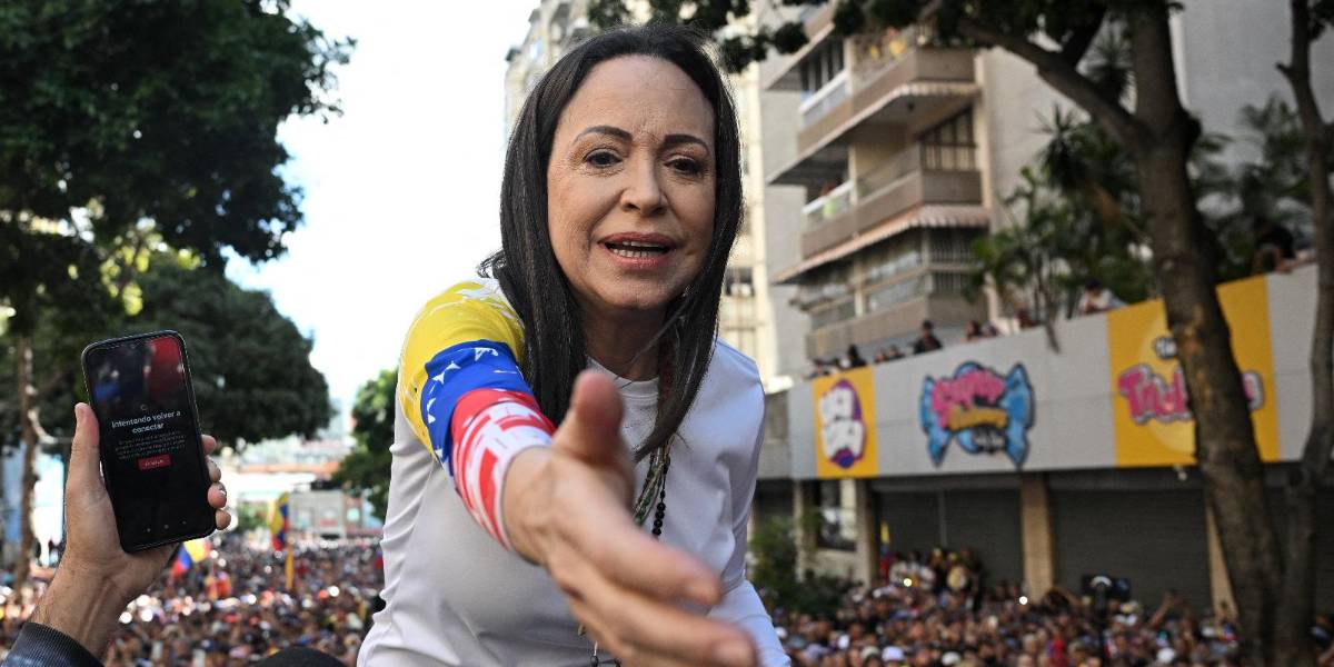 María Corina Machado agradece el apoyo de Noboa y resalta la hermandad con Ecuador