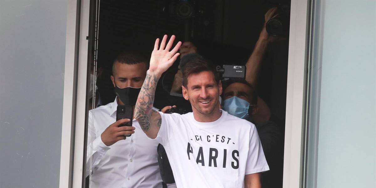 Messi ya está en París para sumarse al PSG