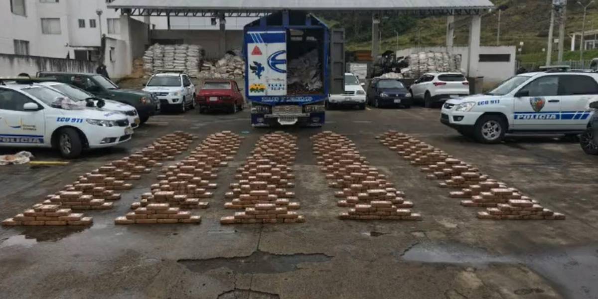 Cuatro detenidos por tráfico de drogas, en Carchi