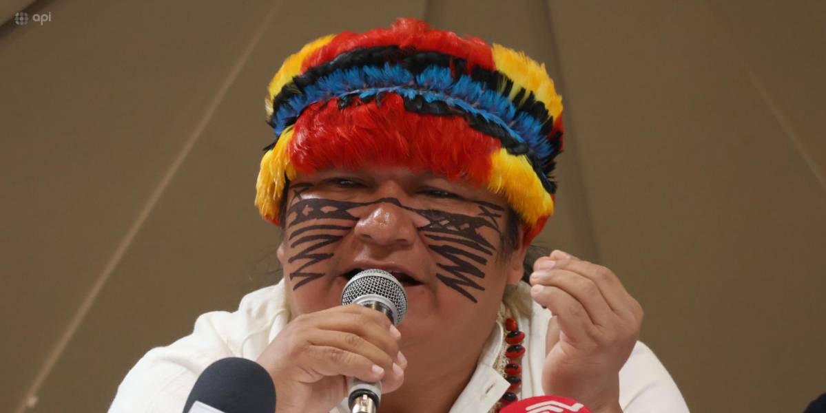 La Conaie reafirma que el paro nacional continúa; Marlon Vargas desmintió retención en Otavalo