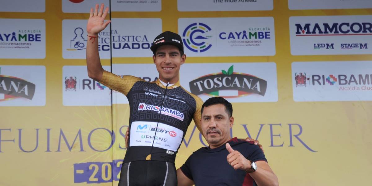 Vuelta al Ecuador: el ecuatoriano Richard Huera ganó la tercera etapa