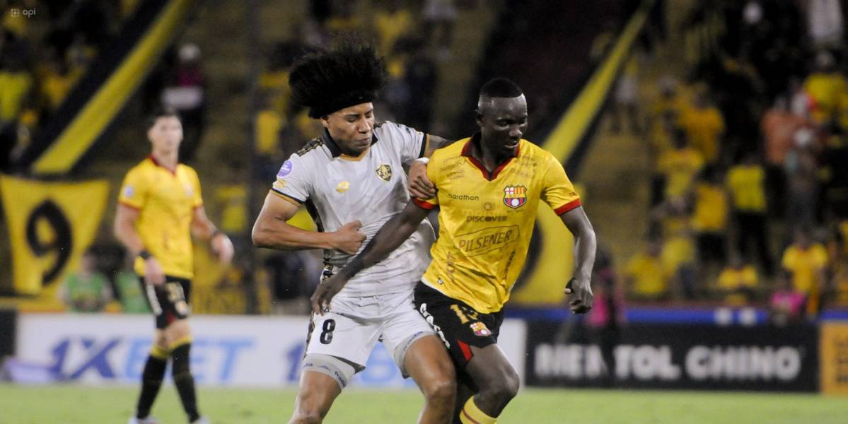 Barcelona SC empató 1-1 con Aucas y la ventaja de Independiente del Valle se puede ampliar