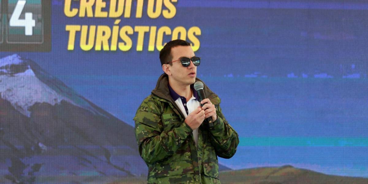 Daniel Noboa sobre el paro nacional: “Nosotros no vamos a ceder ni un milímetro”