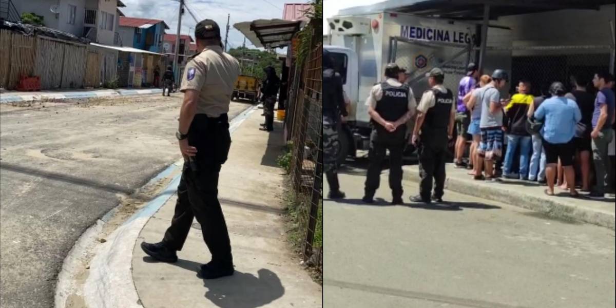 Al menos cuatro personas asesinadas en nueva masacre en Manta