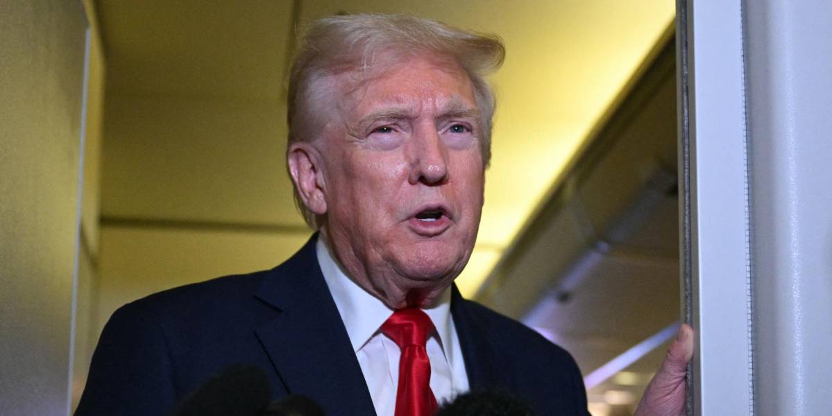 Trump felicita a Noboa por su triunfo y y asegura que será un gran líder para Ecuador