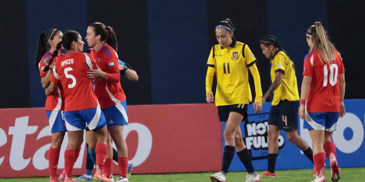Ecuador cae contra Chile y se complica en la Copa América femenina 2025