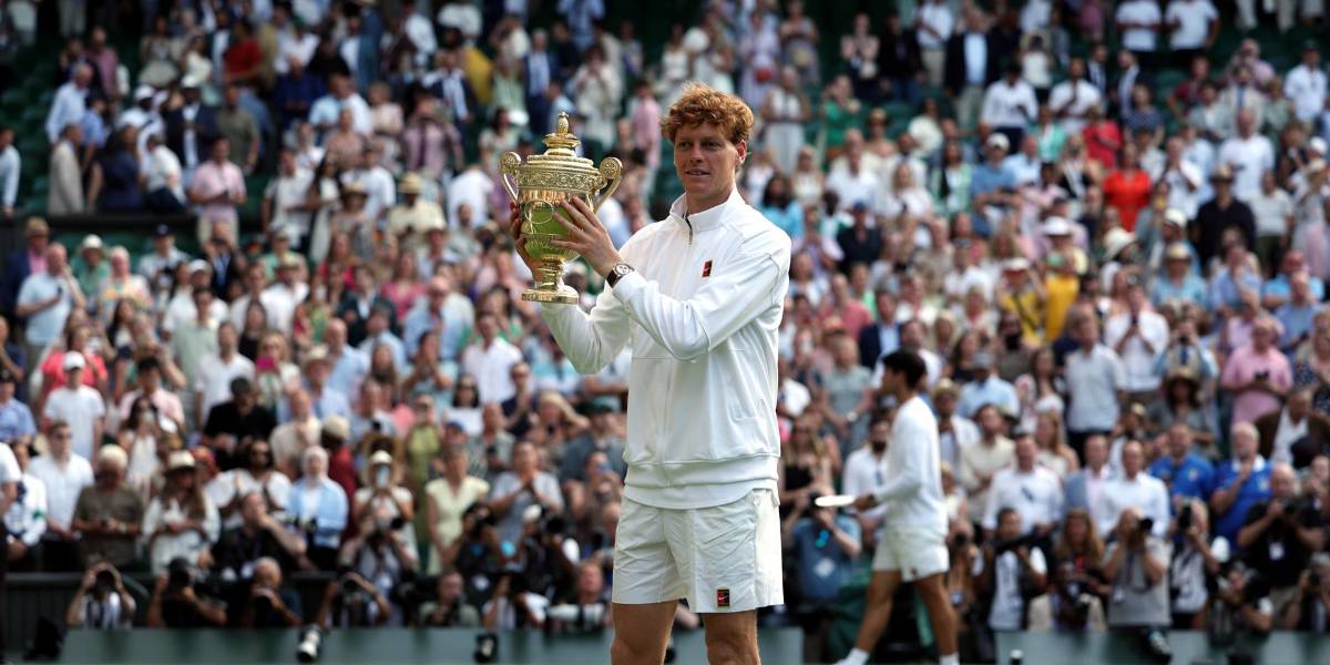 El premio millonario que recibió Jannik Sinner, al quedar campeón de Wimbledon